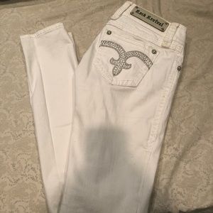 White Rock revival skinny jeans